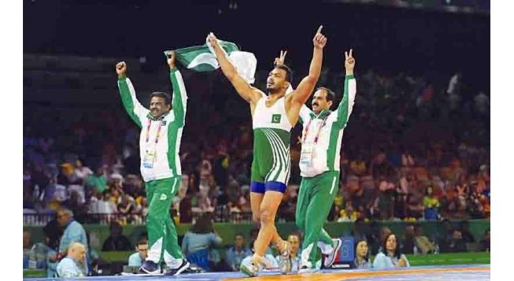 Wrestler Inam records back-to-back wins at World Beach Games
