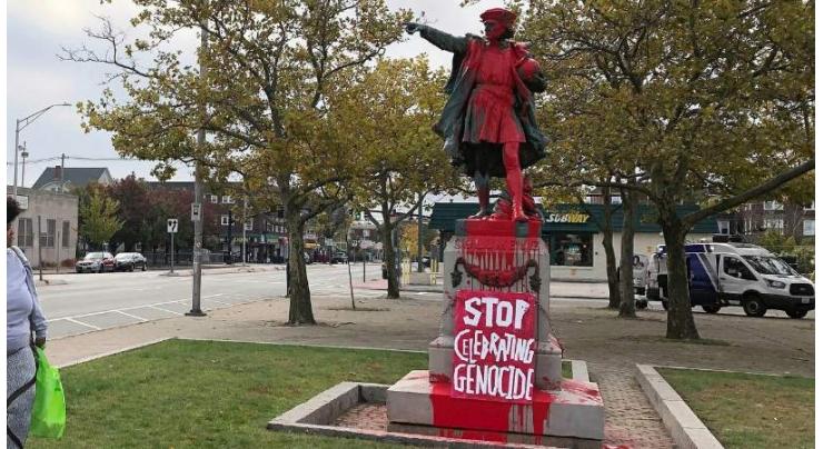 Christopher Columbus Statues Vandalized in California, Rhode Island on Columbus Day
