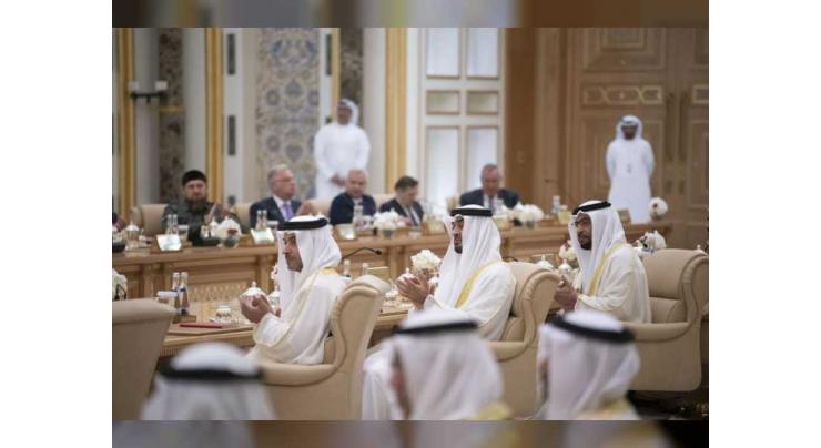 Mohamed bin Zayed, Vladimir Putin witness signing of agreements