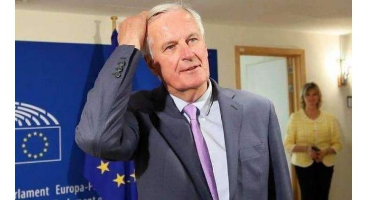 Pound surges as EU's Barnier fans Brexit deal hopes
