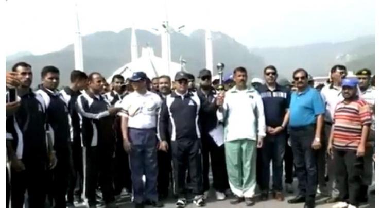 National games torch relay ceremony held at federal capital