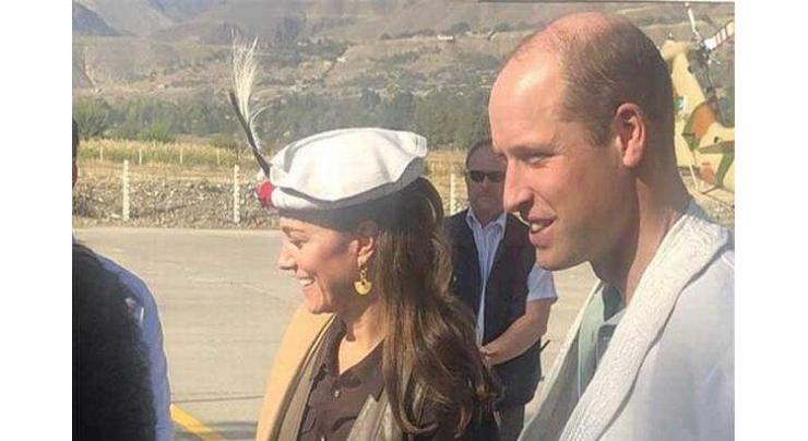 Prince William, his wife Princess Kate visit Chitral