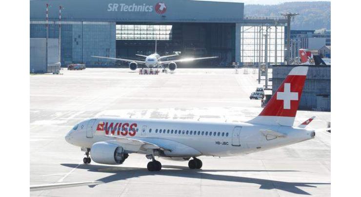 Most of grounded Swiss A220 fleet resumes flying after checks
