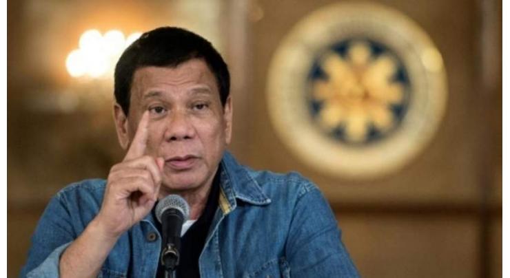 Philippines' Duterte hurt in motorycle crash
