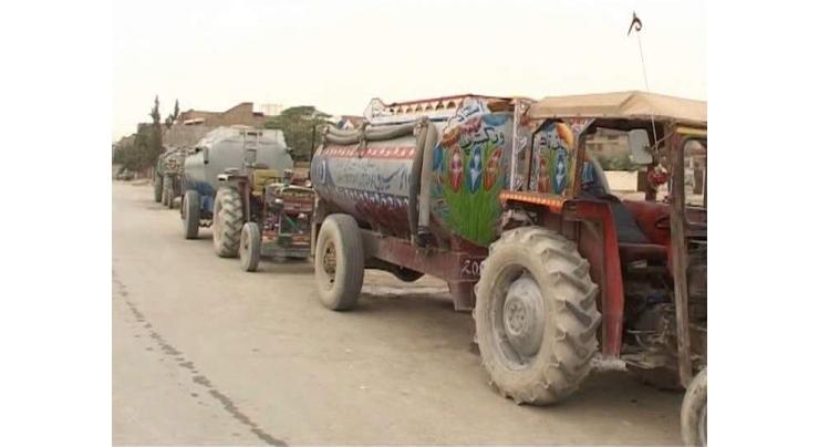 Water scarcity in Quetta leaves tanker mafia at large
