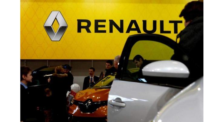 French carmaker Renault's shares fall 12 percent

