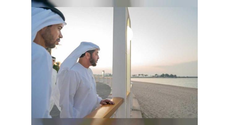 Hamdan bin Zayed inspects tourism projects in Mirfa