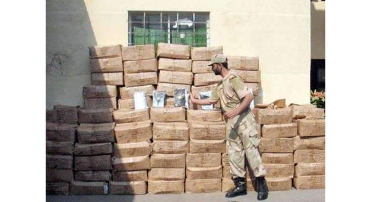250 Kg hashish recovered, one arrested in Peshawar
