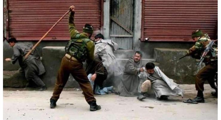 Pakistani scholar exposes Indian brutalities in IOK to int'l community
