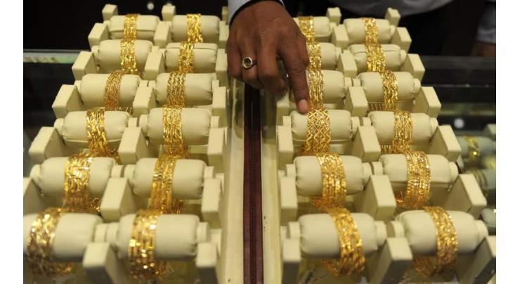 Gold price decreases by Rs100, traded at Rs 86,900 per tola 19 Oct 2019

