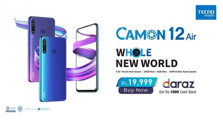 TECNO Launches CAMON 12 Air Exclusively Online