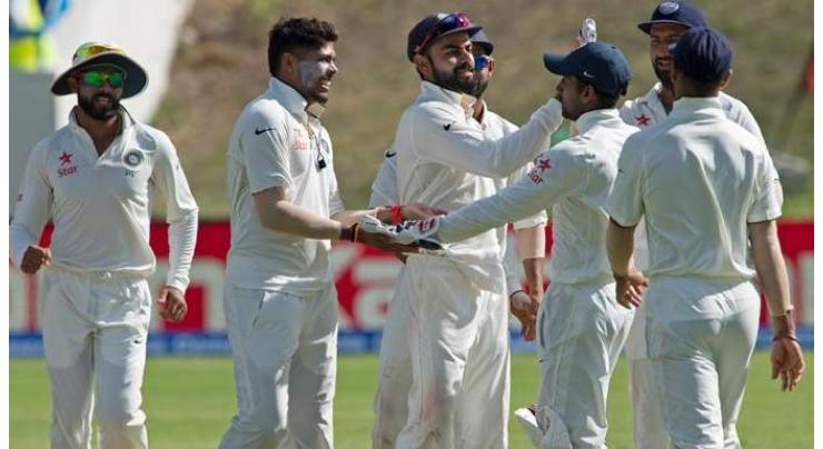 India on brink of Test sweep over South Africa
