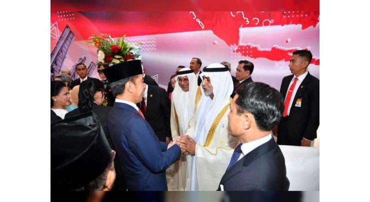 Nahyan bin Mubarak attends inauguration of Indonesian President in Jakarta
