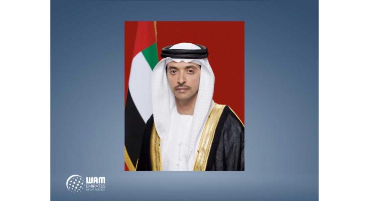 Hazza bin Zayed receives members of Emirati diplomatic mission in Japan