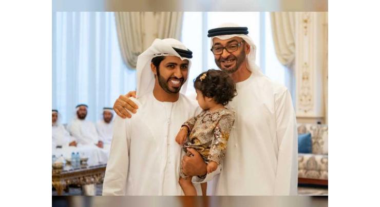 Mohamed bin Zayed receives ICA team