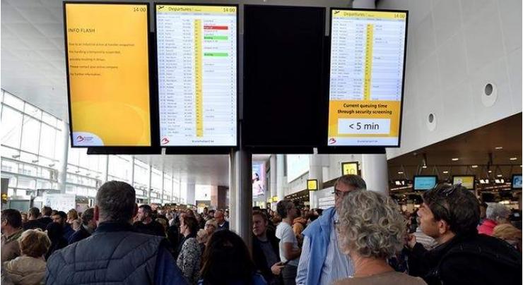 Security Personnel Holding Strike at Brussels Airport, Screening Time Increased
