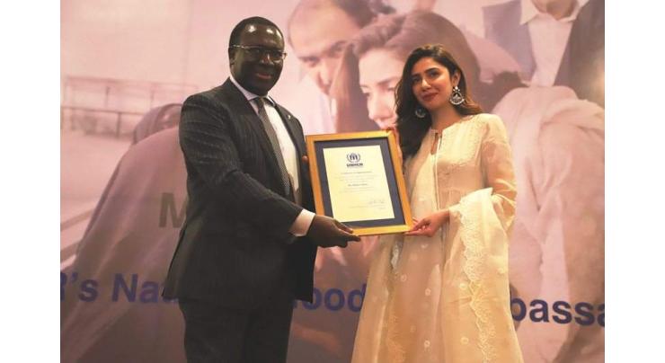 UNHCR appoints Mahira Khan as National Goodwill Ambassador
