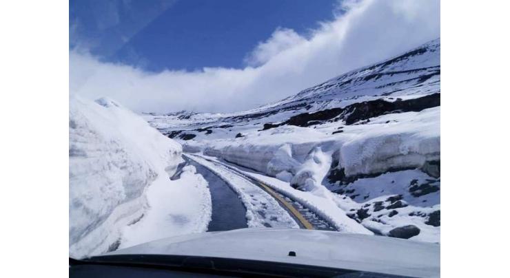 Babusar top, Kaghan road closed for six months
