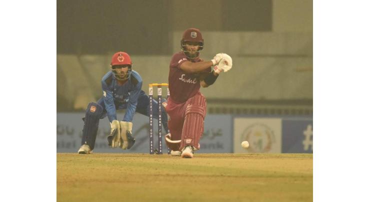 West Indies beat Afghanistan to sweep ODI series 3-0
