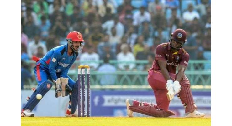 Cricket: Afghanistan v West Indies ODI scoreboard
