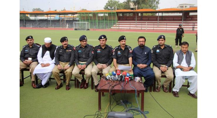 CCPO inspects security arrangements of 33rd National Games
