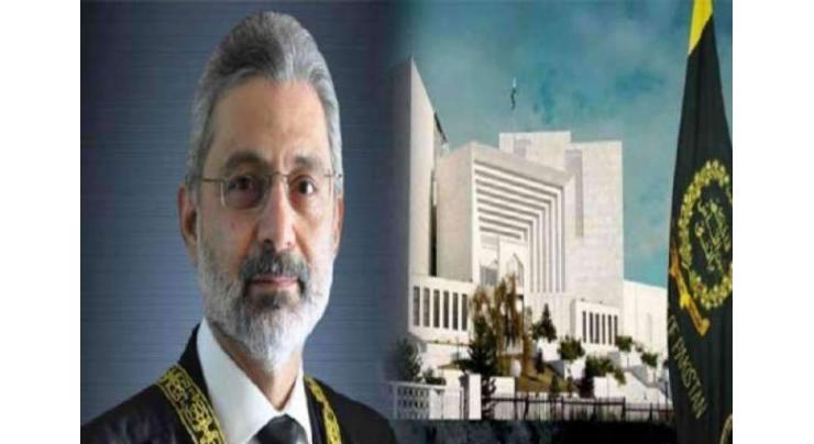 Supreme Court adjourns Justice Qazi Faez Isa's petition till Wednesday

