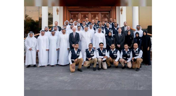 Mohamed bin Zayed receives first group of National peaceful nuclear reactor operators