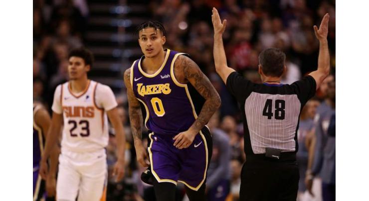 Kuzma clicks into late gear as LeBron's Lakers eclipse Suns
