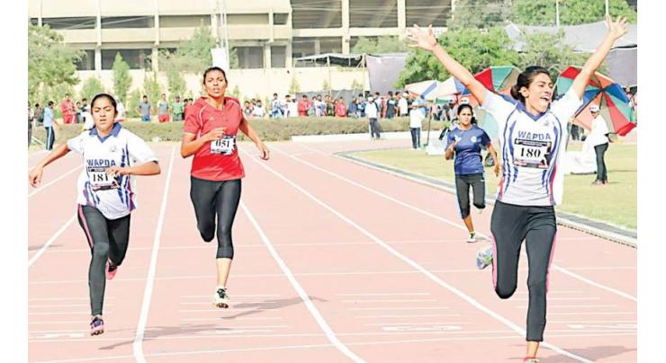 Najma, Maria Maratab comes up as shining star athletes of 33rd National Games
