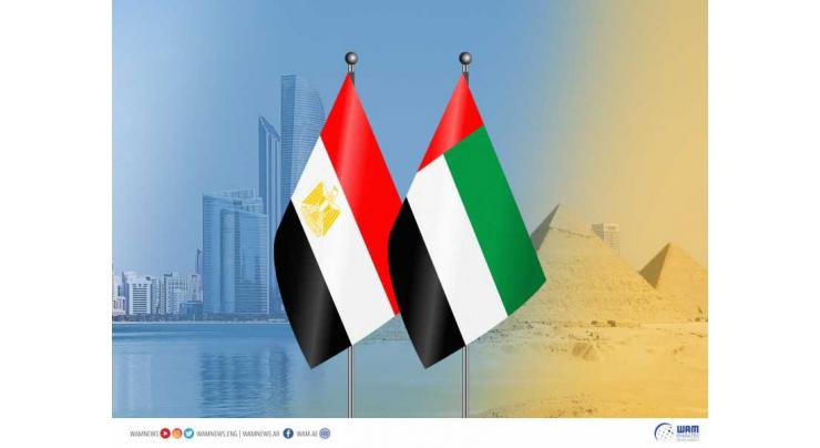 UAE, Egypt have strong ties, agree on how to face challenges
