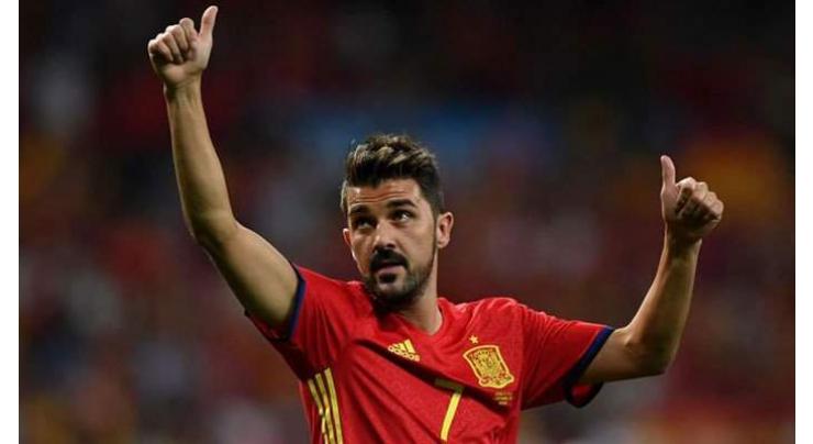 Spain's record scorer Villa retires after 19-year career
