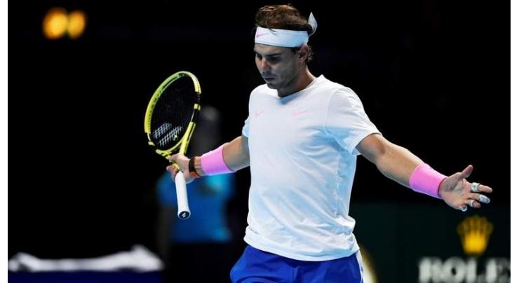 Russian Tennis Player Medvedev Loses to Spain's Nadal at ATP Finals