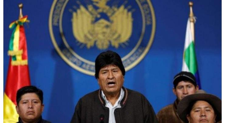 Morales Asks UN, Europe, Catholic Church to Aid Peaceful Solution to Bolivian Crisis