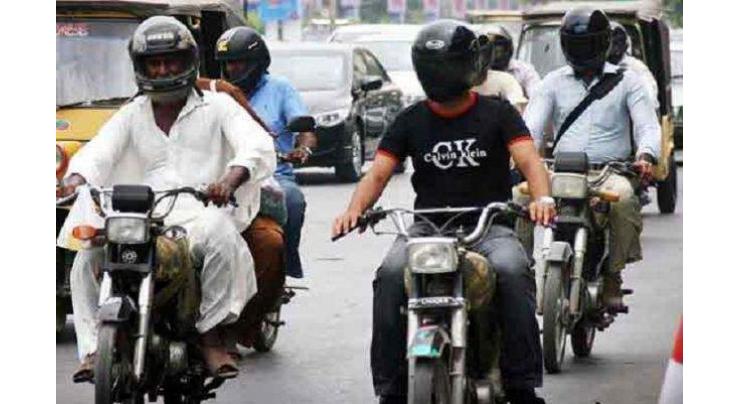 Traffic police launches campaign 'Helmet Sub Key Lye'
