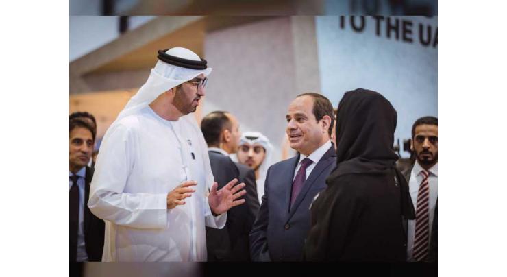 Egyptian President visits ADNOC’s stand at ADIPEC