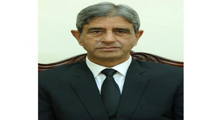 Justice Azhar Saleem Babar takes oath as acting chief Justice of Azad Jammu and Kashmir High Court
