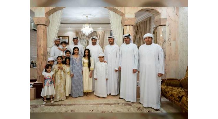 Mohamed bin Zayed visits Mohammed Atiq Al Falahi