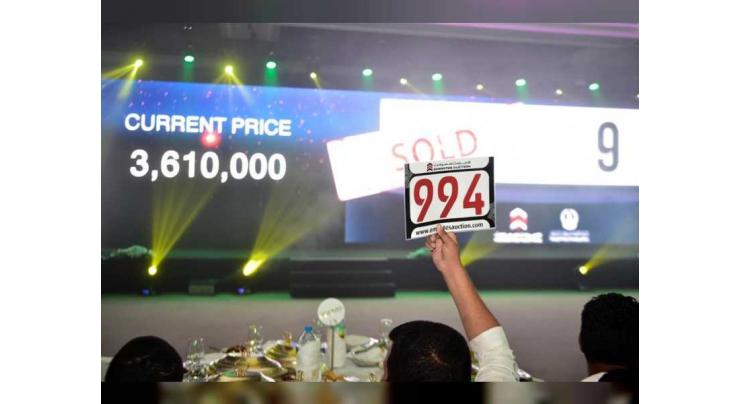 Sharjah Police earn over AED13.49 million from public auction of 50 number plates
