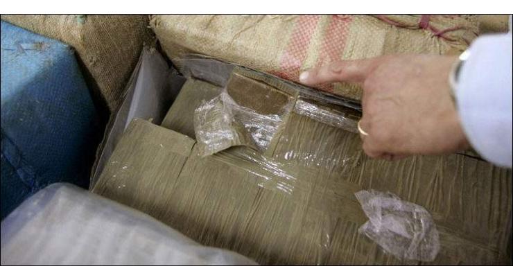 Hashish, contraband items seized in Karachi
