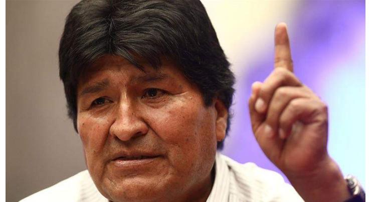 Evo Morales Claims Interim Bolivian Government Plans to Dismiss Parliament
