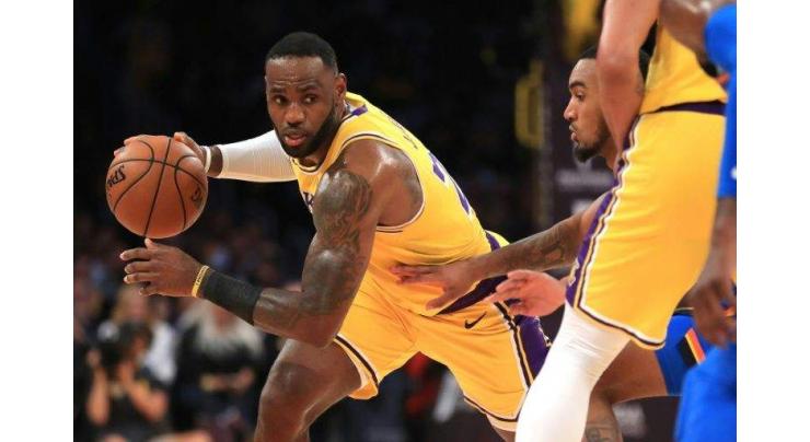 Triple-double history for King James as Lakers roll Thunder
