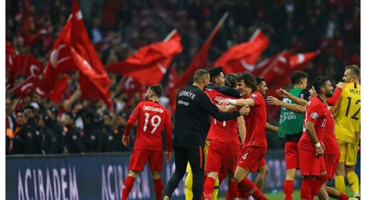 Turkey, Belgium concede least goals in EURO 2020 quals
