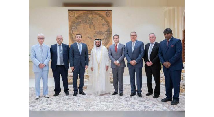 Ruler of Sharjah receives delegation from LandScape magazine