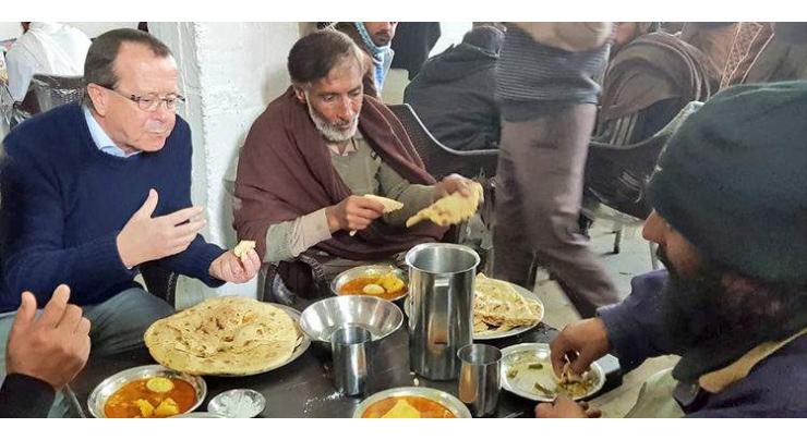 Like Kobler, new German envoy also fond of  Pakistani spicy food
