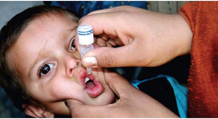 896, 977 children to be administered anti-polio drops in Rawalpindi

