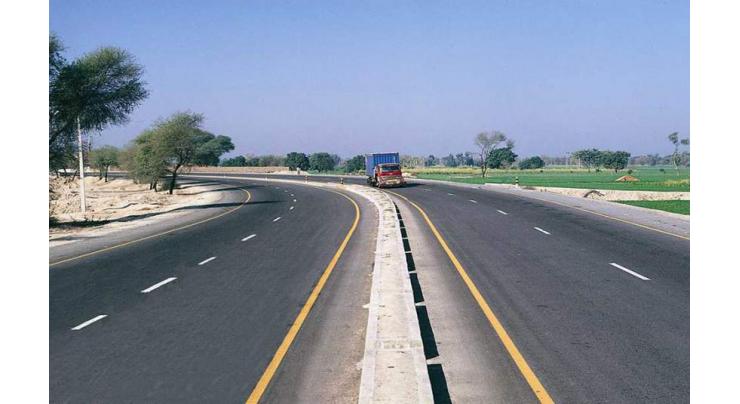 Lahore-Sialkot Motorway likely to be completed next year
