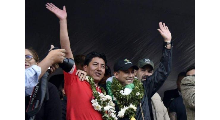Camacho, a leader in Bolivian protests, to seek presidency
