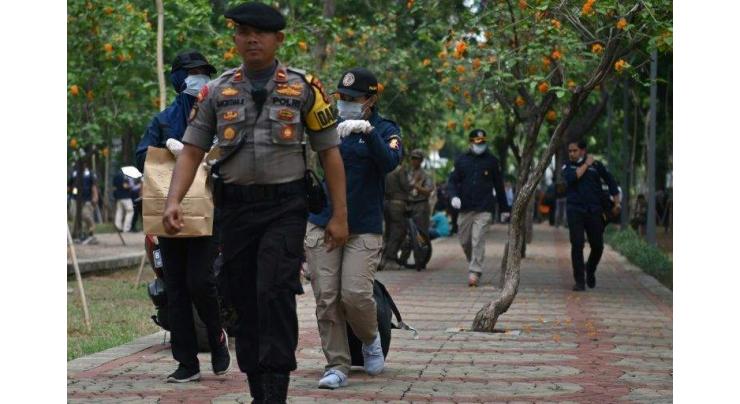 Two injured after smoke grenade explodes in Jakarta
