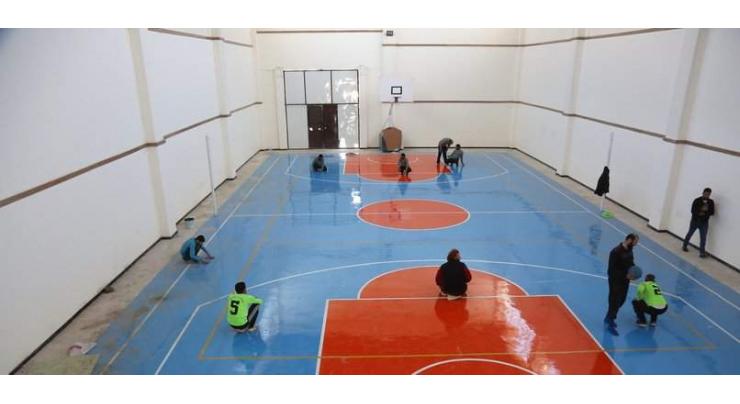 Turkish aid agency holds goal-ball matches for Syrians
