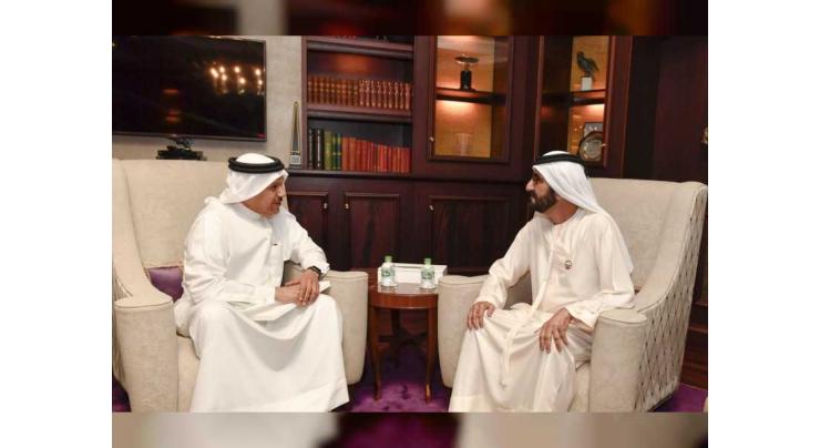 Mohammed bin Rashid receives GCC Chief